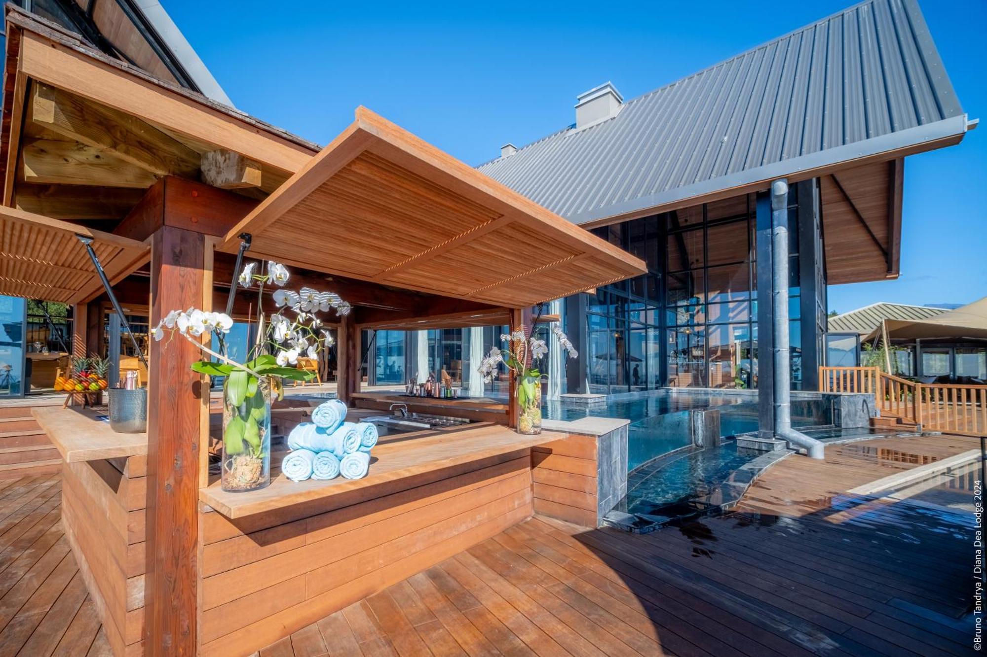 Hotel Diana Dea Lodge & Spa Sainte Anne Exterior foto