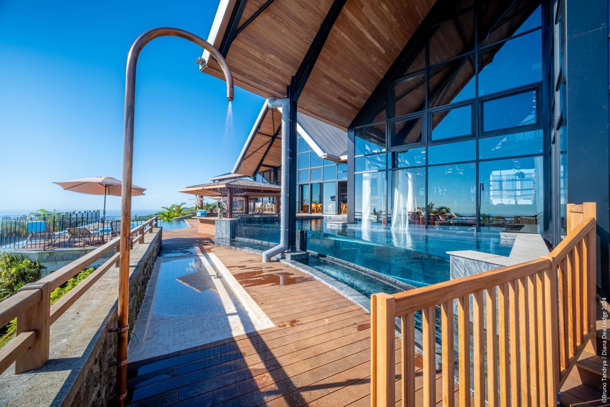Hotel Diana Dea Lodge & Spa Sainte Anne Exterior foto