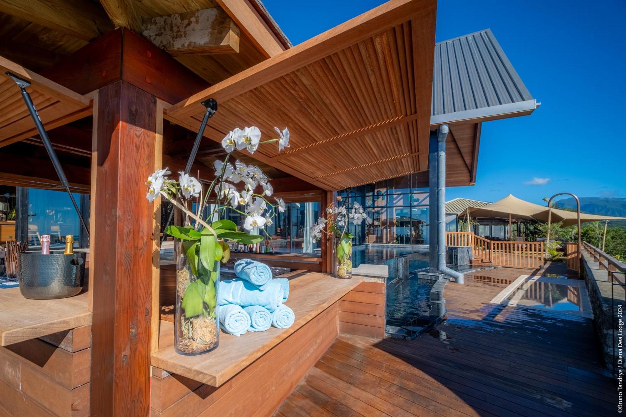 Hotel Diana Dea Lodge & Spa Sainte Anne Exterior foto